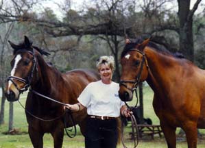 Eventing Horses Murray and OBryan and Susan